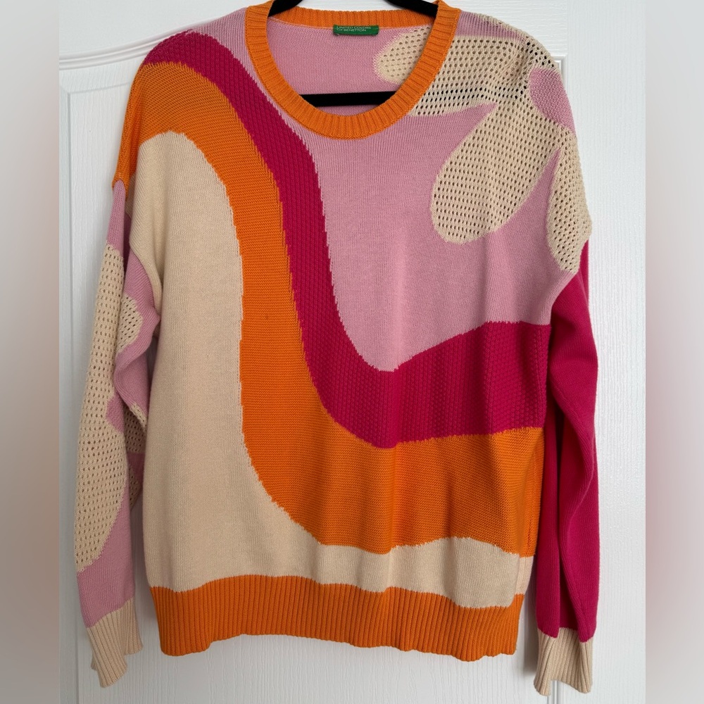 New United Colors of Benetton Women's jumper, Medium size